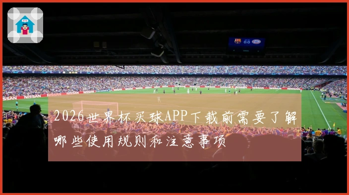 2026世界杯买球APP下载前需要了解哪些使用规则和注意事项