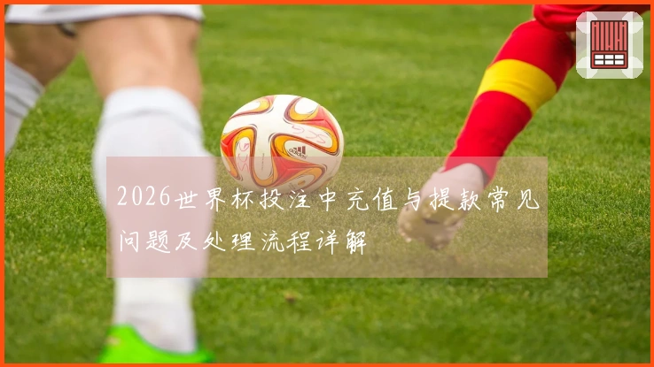 2026世界杯投注中充值与提款常见问题及处理流程详解