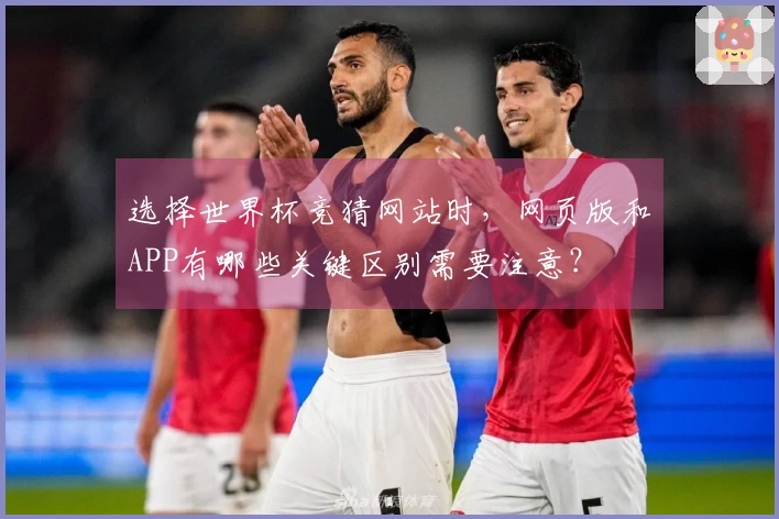 选择世界杯竞猜网站时，网页版和APP有哪些关键区别需要注意？